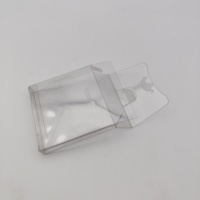 Boîte de présentation transparente avec trou de suspension et impression IP, robuste, pour faux cils et accessoires cosmétiques