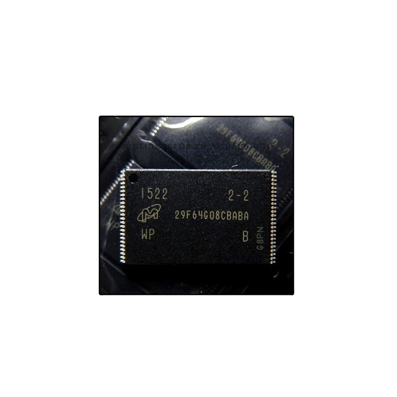 5-50pcs MLC NAND Flash, 29F64G08CBABA, MT29F64G08CBABAWP:B