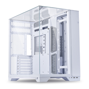 Boîtier <span class=keywords><strong>PC</strong></span> en acier <span class=keywords><strong>LIAN</strong></span> <span class=keywords><strong>LI</strong></span> O11 VISION, châssis de tour moyenne, design sans colonnes à 3 côtés en verre, modulabilité améliorée, 3 espaces pour radiateurs - Product Image 1