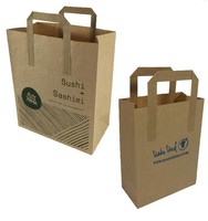 2025 nouveauté sacs en papier Kraft blanc respectueux de l'environnement sacs à main de luxe pour barre de beauté avec impression offset emballage de chaîne de vente au détail