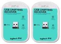 Récepteur Logitech USB Unifying Récepteur Logitech Unifying 6 canaux et récepteur Nano Logitech