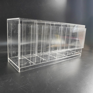 Dispensador de paquete de refuerzo de 6 ranuras de acrílico transparente al por mayor de moda de fábrica solo para exhibición - Product Image 3