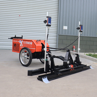 Machine à niveler le béton Hwaon 3.0KW à haute efficacité, auto-nivelante, portative, à 2 roues, avec laser, robotisée