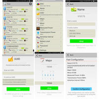 Balise Eddystone programmable intelligente, économique, étanche IP66, BLE 4.2, suivi de localisation, puce Nrodic