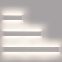10W 20W 30W nordique maison chambre chevet hôtel intérieur moderne luxe gradation longue bande lumière LED applique murale