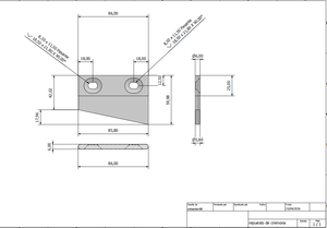 Le matériau indiqué sur le dessin est l'acier DC53, qui doit être trempé et recuit pour atteindre une dureté finale de 62 HRC. - Product Image 3
