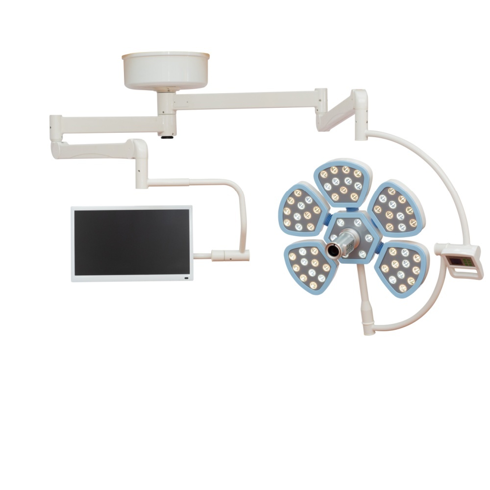 OEM Factory Custom LED Electric Metal Ceiling Light Medical Equipment Pet Surgery Shadowless Lamp
