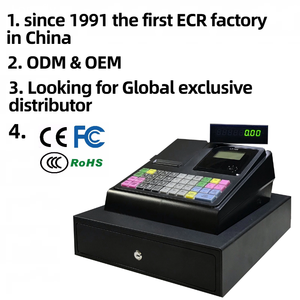 Caja Registradora Electrónica Antigua Longfly, Sistema <span class=keywords><strong>POS</strong></span> Antiguo en Venta, Terminal <span class=keywords><strong>POS</strong></span> de 64 Teclas, Pantalla LCD, Hardware <span class=keywords><strong>POS</strong></span>, EPOS TPV - Product Image 4