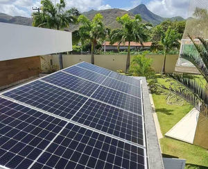 Système solaire hybride tout-en-un, panneaux solaires <span class=keywords><strong>540Wp</strong></span>, onduleur 5000W, stockage de batterie au lithium - Ensemble complet de stockage d'énergie domestique - Product Image 5