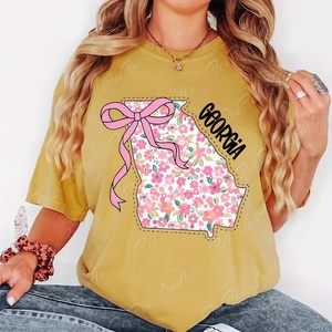 DTF <strong>Iron</strong> <strong>on</strong> Vinyl Patches Washable Durable Bow Coquette Floral Girly <strong>Transfer</strong> No Sewing for Tshirts Sweatshirts Bags - Product Image 5