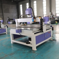 Routeur CNC à broche 1,5 kW 1212 1325 pour gravure et découpe du bois et de l'acrylique, commande Mach3 pour la fabrication de panneaux publicitaires et de meubles
