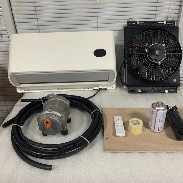 Truck AC Compressor for DC12v Split Air Conditioners High Quality Air Conditioning Systems