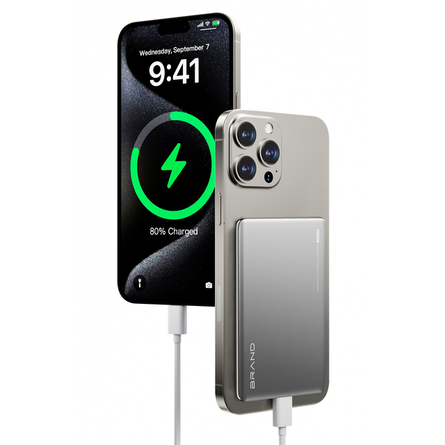 Pocket Capsule Powerbank 7mm 5000Mah Portable Lipsticks Size Mini Portable Emergency Charging Power Bank for Phone