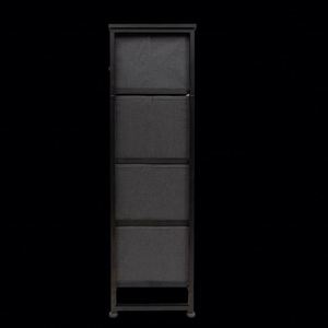 Living Room Fabric Cabinets Durable Stainless Steel MDF Modern Freestanding Panel <b>Pine</b> Various Color Sample Support Fabric - Product Image 2