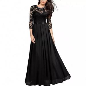 2025 mode femmes col en V maille plissée <span class=keywords><strong>longue</strong></span> <span class=keywords><strong>robe</strong></span> fête <span class=keywords><strong>de</strong></span> mariage <span class=keywords><strong>soirée</strong></span> demoiselle d'honneur Maxi robes - Product Image 3