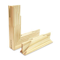 Barres de cadre en bois de pin blanc naturel massif, écologiques, de haute qualité, pour toiles tendues DIY, prix de gros abordable