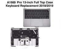 Clavier pour MacBook A1989 2018 2019 13 "TOUCHBAR TOP CASE TRACKPAD CLAVIER 661-13159 Clavier pour ordinateur portable