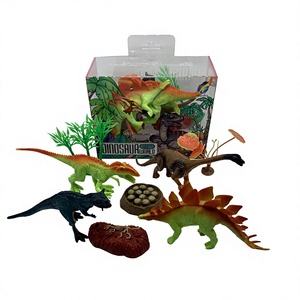 Juguete de simulación de dinosaurio de PVC, modelo DIY, adorno, huevo de dinosaurio jurásico, juguete de escena de dinosaurio, juguete de rompecabezas de ciencia y educación - Product Image 3