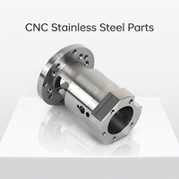 Piezas de Aluminio Mecanizadas por CNC de Precisión, Piezas de Torneado CNC de Alta Precisión, Piezas de Robótica Anodizadas, Eje CNC Personalizado, Fabricación OEM