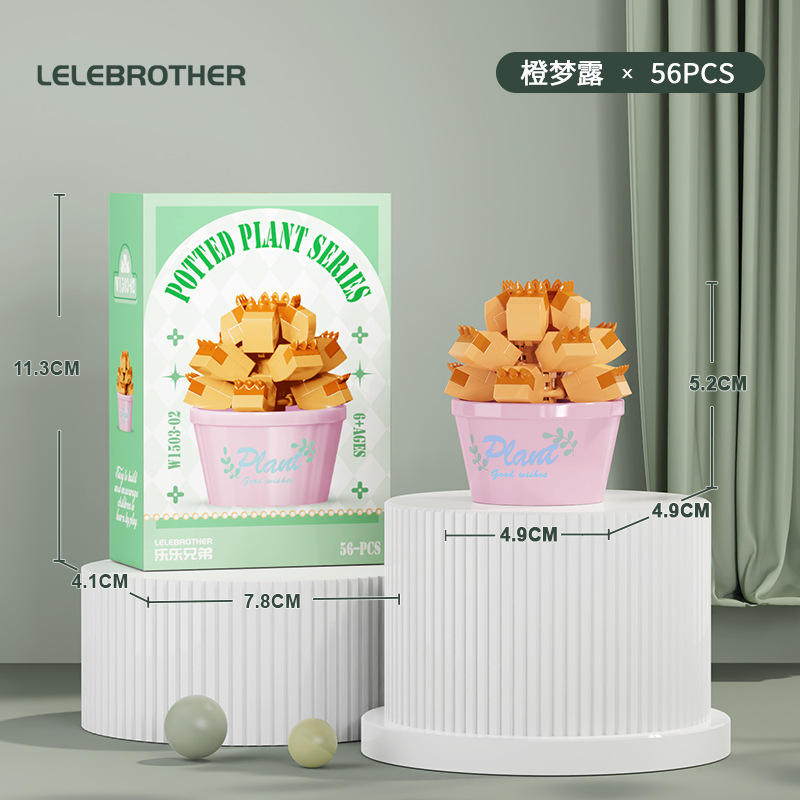 W1503-02 naranja Monroe 56 piezas 240 piezas caja de color