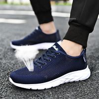 B111 AL2460-53.99-PTX-Chaussures décontractées pour hommes avec design en maille respirante, un incontournable pour un port estival rafraîchissant
