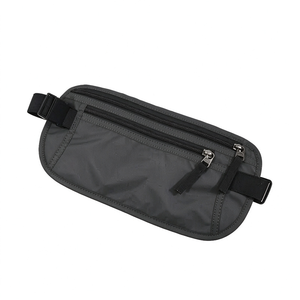 Riñonera de Viaje Personalizada al por Mayor de Fábrica, Cinturón Portamonedas Delgado, Porta Pasaportes Invisible, Riñonera de Pecho de Poliéster con Correa Ajustable 2L - Product Image 4