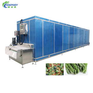 Congelador Industrial IQF Shepody, Túnel de Congelación Rápida para Vegetales, Berenjenas, Dumplings, Carne y Mariscos - Product Image 2