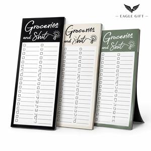 Bloc-notes magnétique personnalisé imprimé et laminé, auto-adhésif, 100 feuilles, pour usage promotionnel, liste de choses à faire quotidienne, planificateur d'achats d'épicerie - Product Image 5