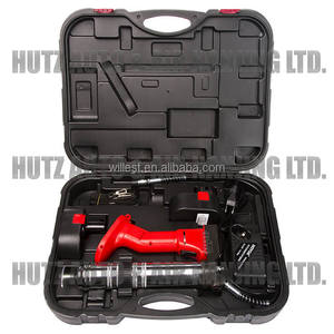 Distributeur de graisse alimenté par batterie Li-ion HUTZ 18.5 v <span class=keywords><strong>10000</strong></span> psi 16 oz pompe de lubrification électrique CGG10001BL18 pistolet à graisse sans fil - Product Image 6