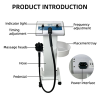 Appareil de massage professionnel vibrant G5 à haute fréquence pour la réduction des graisses et le remodelage corporel, idéal pour les salons et cliniques (y compris pour les pieds)