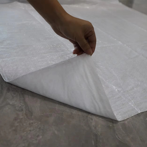 Hot bán Trắng họa sĩ trong nhà bảo vệ sàn lông cừu cảm thấy không dệt CuộN <span class=keywords><strong>mat</strong></span> - Product Image 1