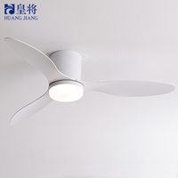 Ventilateur de lustre Bldc de 52 pouces à 3 pales OEM/ODM Ventilateur de plafond intelligent avec lumière LED Ventilateur de plafond moderne et simple avec télécommande
