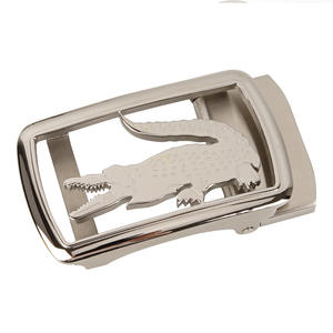 Usine personnaliser moule rapide en acier inoxydable dé<span class=keywords><strong>coupe</strong></span> Laser hommes <span class=keywords><strong>Alligator</strong></span> boucle de <span class=keywords><strong>ceinture</strong></span> fermoir cadeau d'affaires livraison directe bijoux - Product Image 5