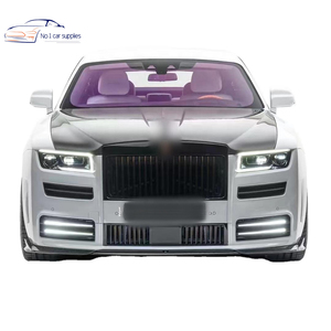 Per Rolls Royce fantasma aggiornato allo stile IV <span class=keywords><strong>M</strong></span> kit carrozzeria in fibra di carbonio a secco paraurti anteriore fari a LED tubo di scarico posteriore - Product Image 1