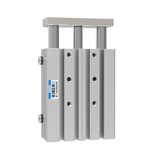 Cilindro de Tres Ejes y Tres Varillas Mgpm 12X16 100 Z, Cuerpo de Aluminio, Tamaño y Longitud Personalizables, para Uso Industrial - Product Image 2