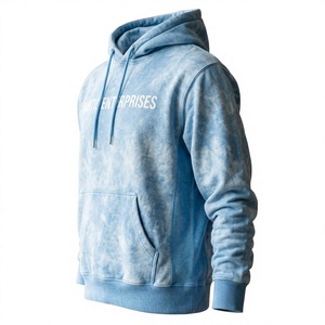 เสื้อฮู้ดดี้ผู้ชายทรงโอเวอร์ไซส์ ผ้าฟลีซหนา 430gsm สีสันตามสั่ง ล้างสีแบบแอซิดวอช ผ้าฝ้ายวินเทจ ระบายอากาศได้ดี แห้งเร็ว - Product Image 1