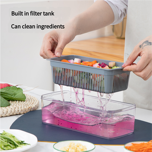 Kitchen Multifunctional 16 In 1 Manual Onion Cutting Grater Mandoline <b>Slicer</b> Dicer Food <b>Cutter</b> <b>Vegetable</b> Chopper Machine - Product Image 4