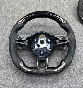 Volante Deportivo de Lujo con Acabado Mate de Fibra de Carbono para Porsche 911 993 964 Classic con Base Plana - Product Image 3