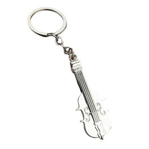 Logotipo personalizado al por mayor Mini violín violonchelo regalos llavero para Mujeres Hombres nota musical violín llaveros de Metal llavero personalizado <span class=keywords><strong>Gif</strong></span> - Product Image 6