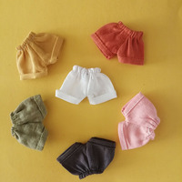 Short en jean pour poupée BJD Ob11 Q01 GSC, corps en argile, 12 points, échelle 1/12, accessoires de vêtements pour filles