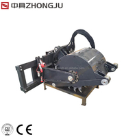 Fraiseuse hydraulique ZHONGJU pour béton et asphalte, pour chargeuses compactes et excavatrices