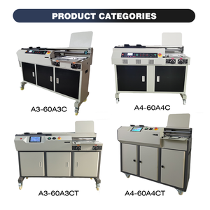 Máquina de Encuadernación Perfecta, Máquina Automática de Encuadernación con Pegamento Caliente, Encuadernadora de Folletos - Product Image 3