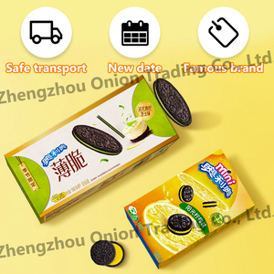 High Quality New Popular Exotic Snacks <strong>Lime</strong> Cheese Flavor Oreo Cookies <strong>Chocolate</strong> Cookies Store Snacks 97g Oreo Biscuits - Product Image 2