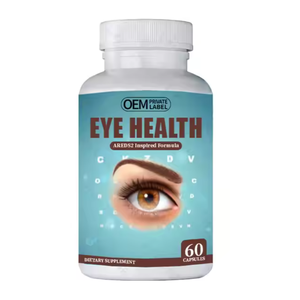 Suplemento Vitamínico Mineral do Olho Contém Luteína Zeaxantina Zinco Vitamina C E Suplemento Saúde do Olho Adulto Suporta Secura da Visão - Product Image 1