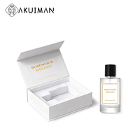 Botella de Perfume de Lujo Única de 30 ml y 50 ml con Caja Magnética de Succión