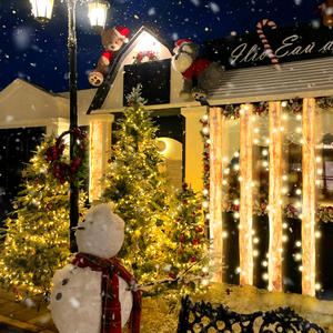 Ngoài trời không thấm nước led trang trí giáng sinh chiếu sáng nhân tạo phát sáng cây bạch dương trang trí cảnh quan cây ánh sáng - Product Image 4