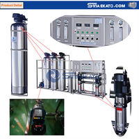 Machinerie de filtration RO à haut débit 20000 L/h pour l'alimentation en eau de toute la centrale industrielle