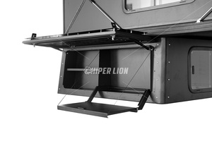 Carpa Rígida de Aluminio para Techo de Camioneta, para las Cuatro Estaciones, con Soporte para la Cama que Soporta el Peso de 2 Adultos - Product Image 3