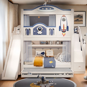 <span class=keywords><strong>Lit</strong></span> superposé <span class=keywords><strong>de</strong></span> style princesse en bois <span class=keywords><strong>de</strong></span> haute qualité, dernier design, <span class=keywords><strong>lit</strong></span> enfant <span class=keywords><strong>pas</strong></span> <span class=keywords><strong>cher</strong></span> avec casier, <span class=keywords><strong>lit</strong></span> familial moderne pour enfants avec toboggan et escalier - Product Image 2