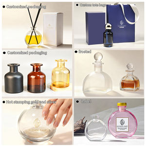 Flacon pulvérisateur de parfum élégant en verre ambré plat de 60 ml, couleur personnalisée, pour sérum de soin et compartiment de parfum en soie - Product Image 5